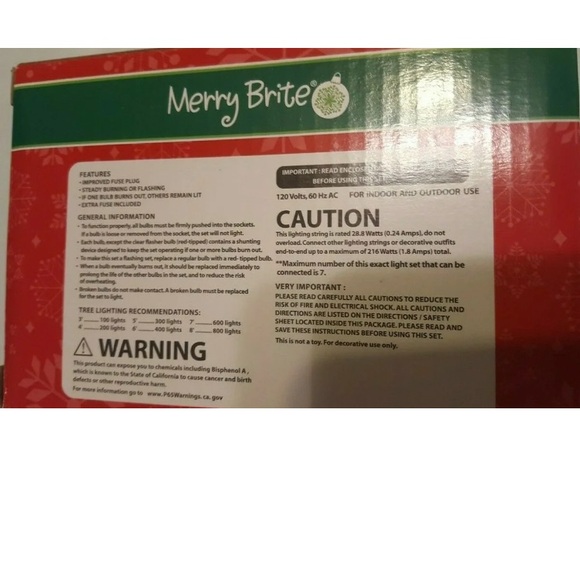 Lot of 4 Christmas Holiday 70ct Mini String Lights Clear White Merry Brite Set - Picture 3 of 7